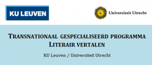 Masteropleiding literair vertalen